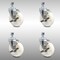 Service Caster 5 Inch SS Nylon Wheel Swivel 3/8 Inch Threaded Stem Caster Set Brake SCC SCC-SSTS20S514-NYS-TLB-381615-4 - alternate 1